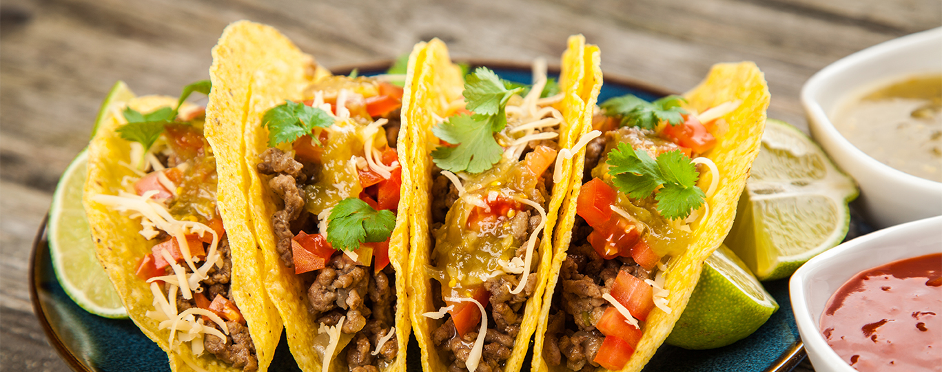 Tacos: Plněné placky, které patří mezi mexické národní pokrmy