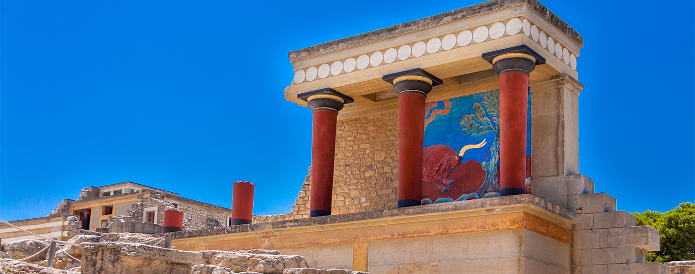Palác Knossos na Krétě měl více než tisíc místností