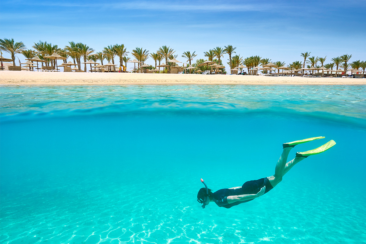 šnochlování v Marsa Alam