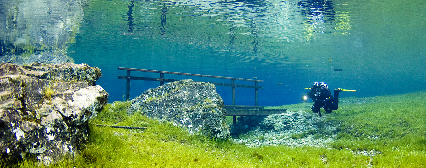 Grüner See: Rakouské jezero ukrývá pod hladinou park