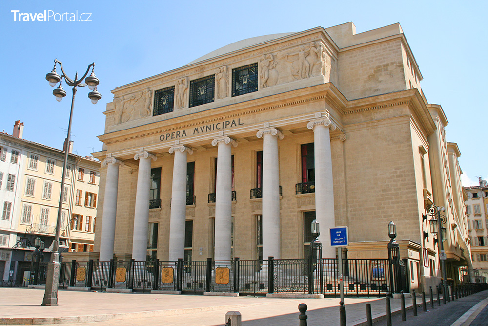 budova opery v Marseille