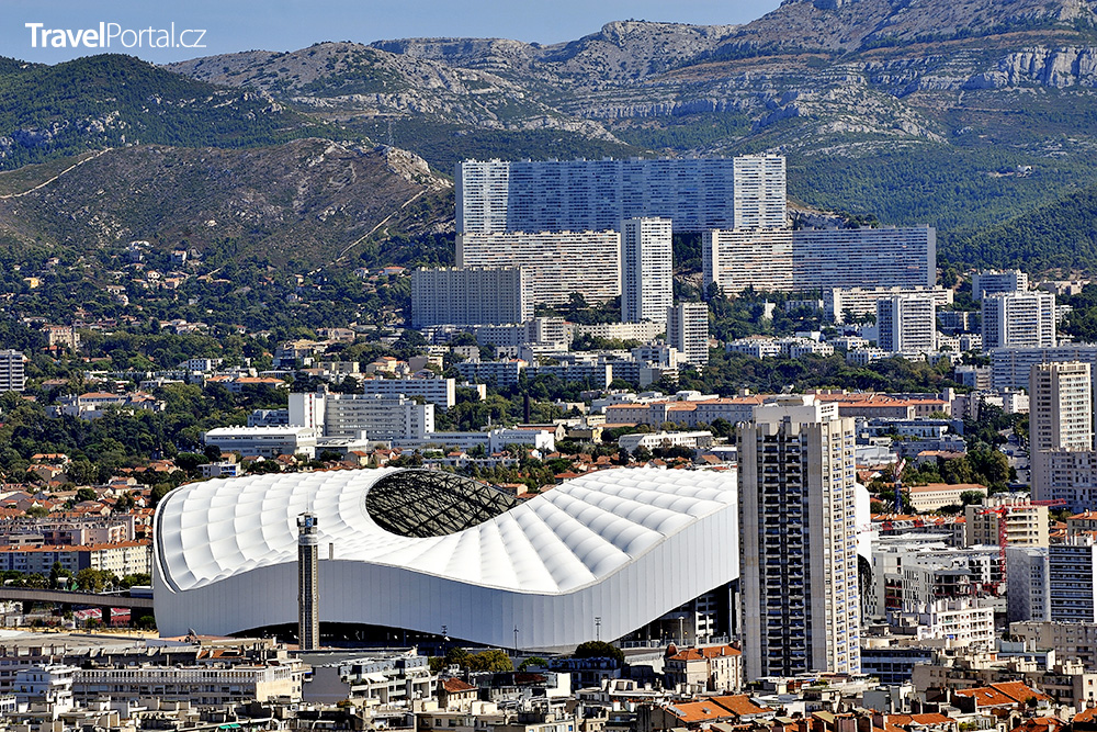 stadion Orange Vélodrome v Marseille