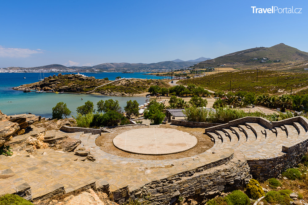 amfiteátr Archilochos na ostrově Paros