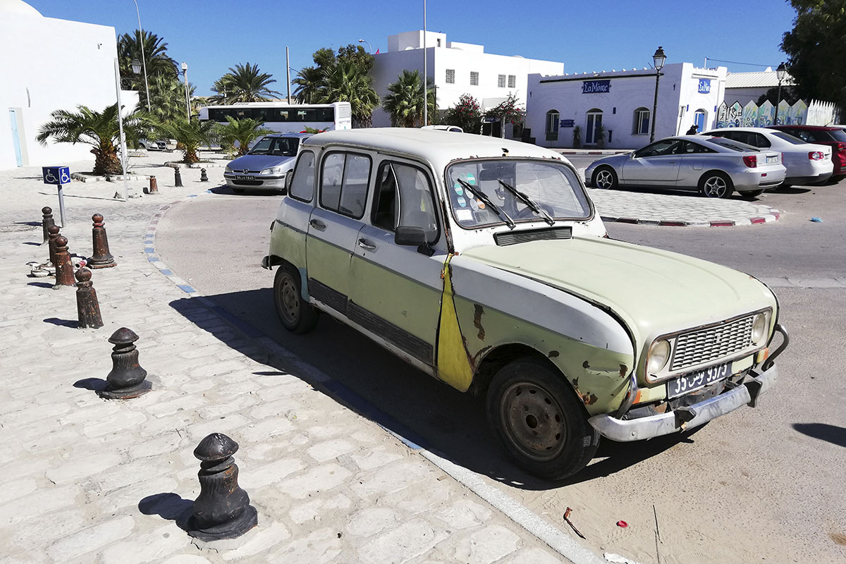 i takové vozy lze spatřit na ostrově Djerba