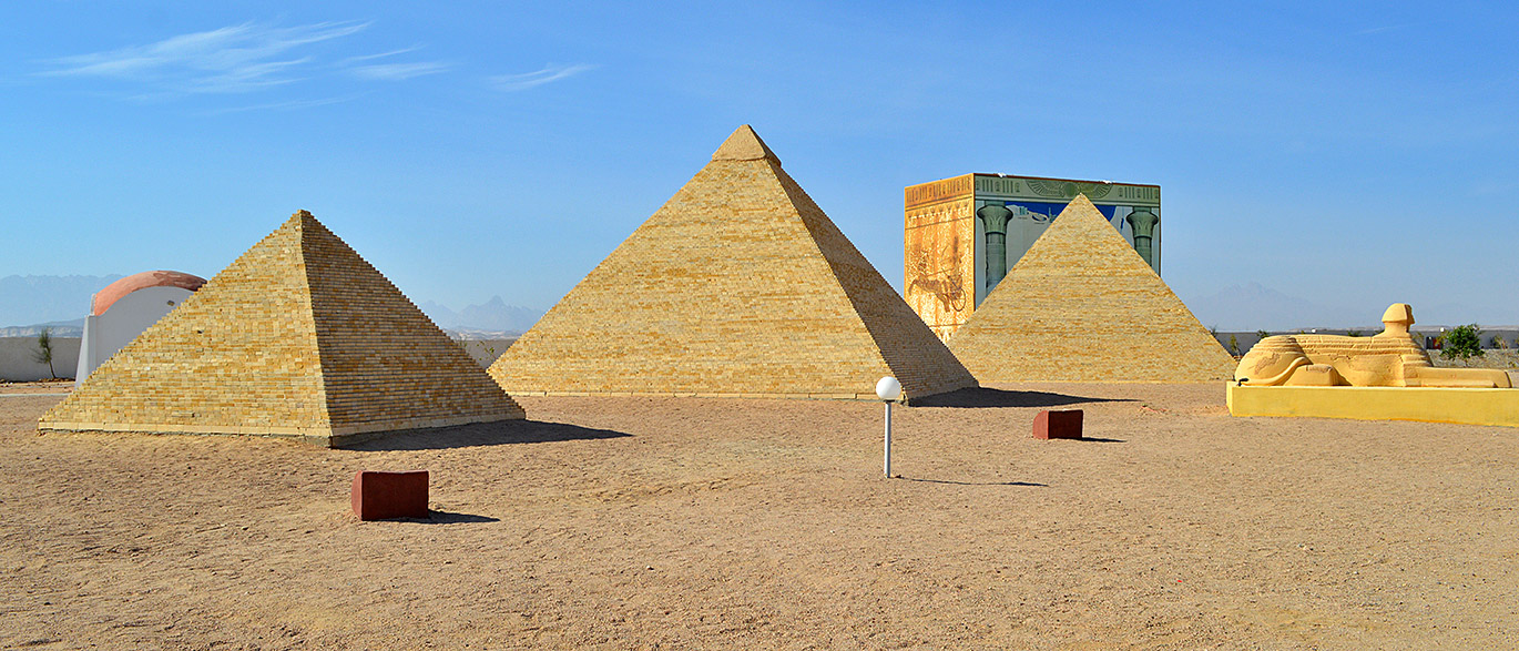 Mini Egypt Park: Muzeum pod širým nebem v Hurghadě je plné miniatur