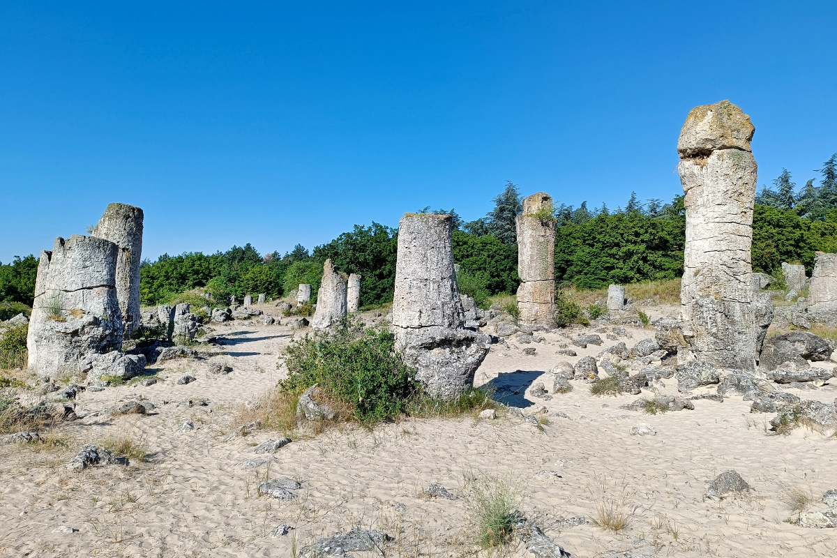 Pobiti Kamani neboli Kamenný les v Bulharsku
