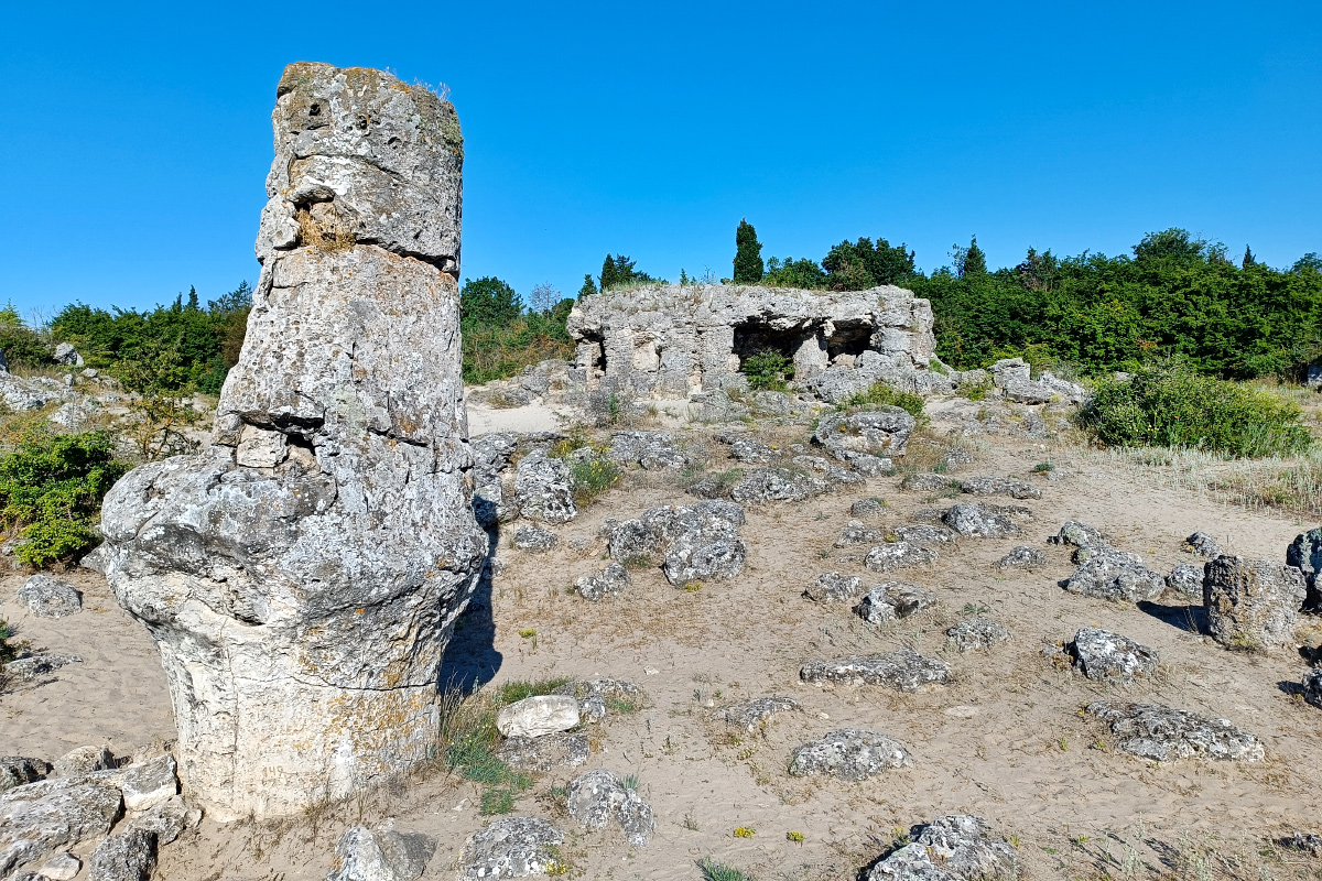 Pobiti Kamani nedaleko města Varna