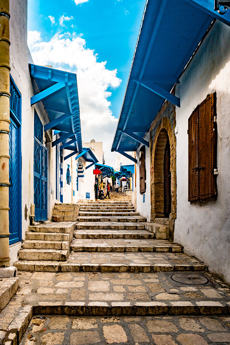 ulice města Sousse