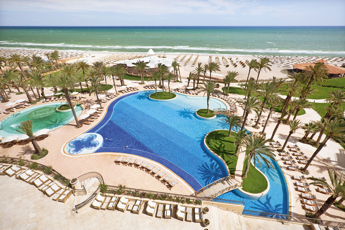 komfortní hotel Mövenpick Resort & Marine Spa Sousse