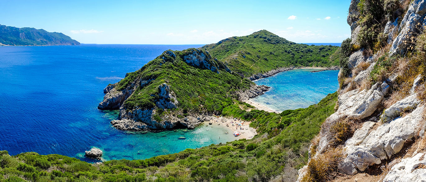 Porto Timoni: Dvojitá pláž, která je přírodní ozdobou ostrova Korfu