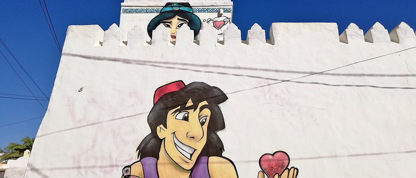 Djerbahood: Čtvrť v tuniském městečku Er Riadh láká turisty na street art