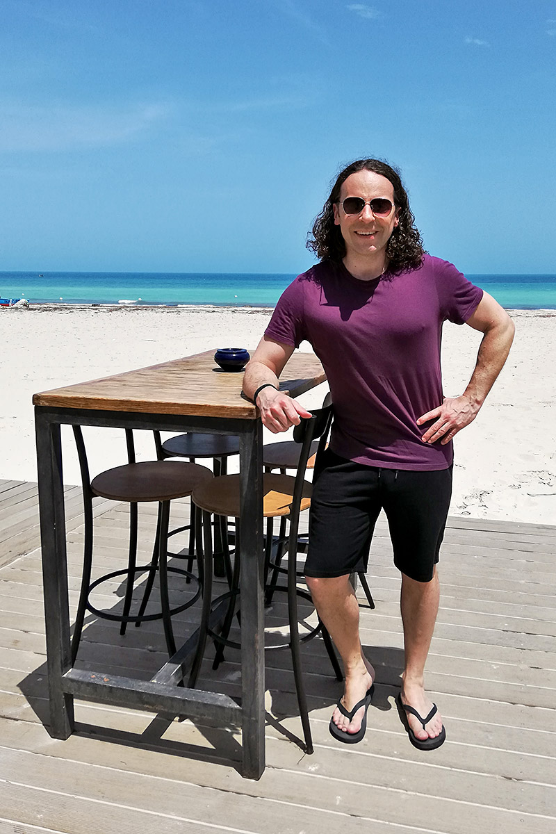 cestovatel Richie v hotelu Holiday Beach Djerba & Aquapark