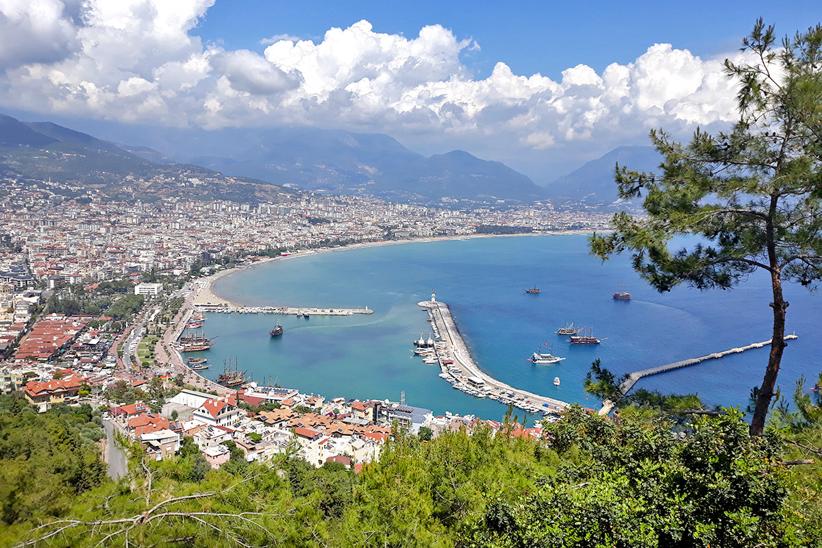 turecké město Alanya