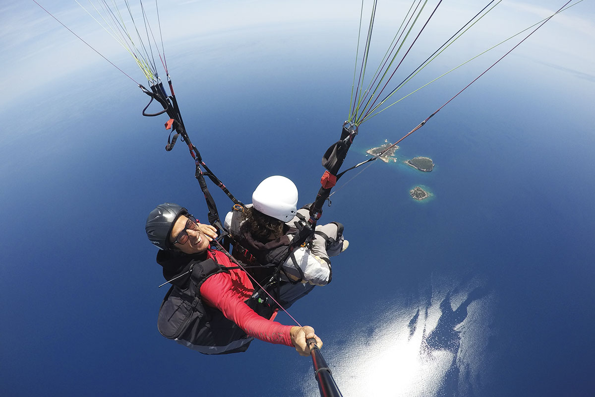 Escape 2 Olympos aneb tandemový paragliding v Turecku