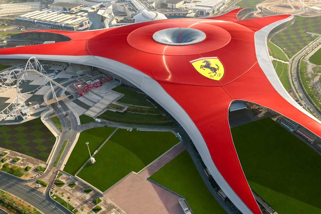 krytý zábavní park Ferrari World