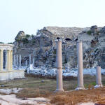 pozůstatky antického města Side