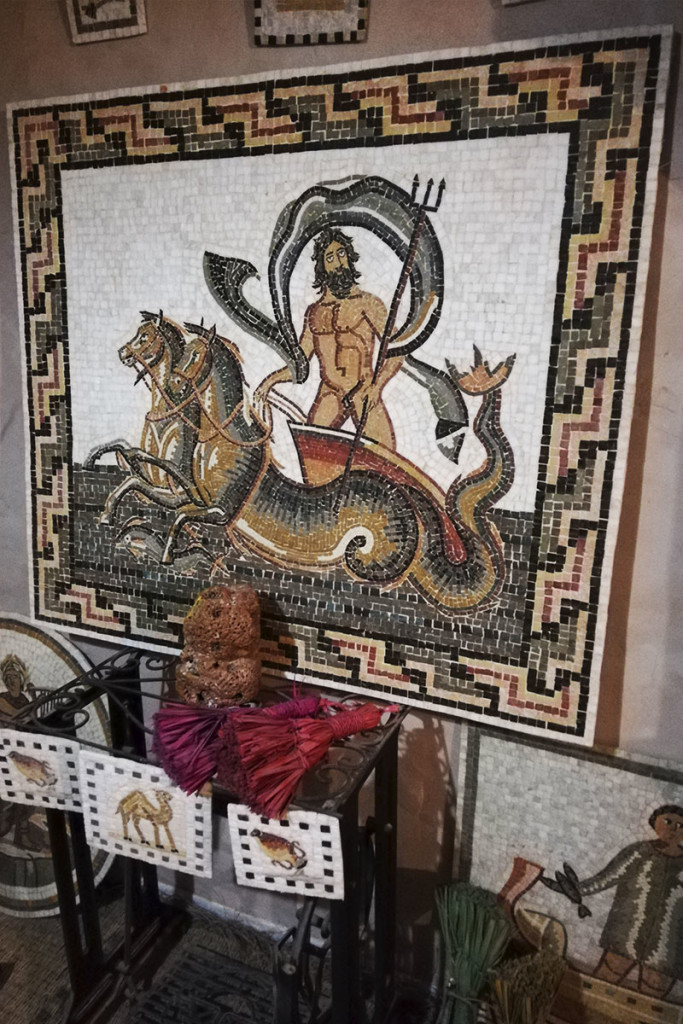 mozaiky v Dar Jilani