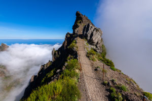 vyhlídka Miradouro da Pedra Rija na ostrově Madeira