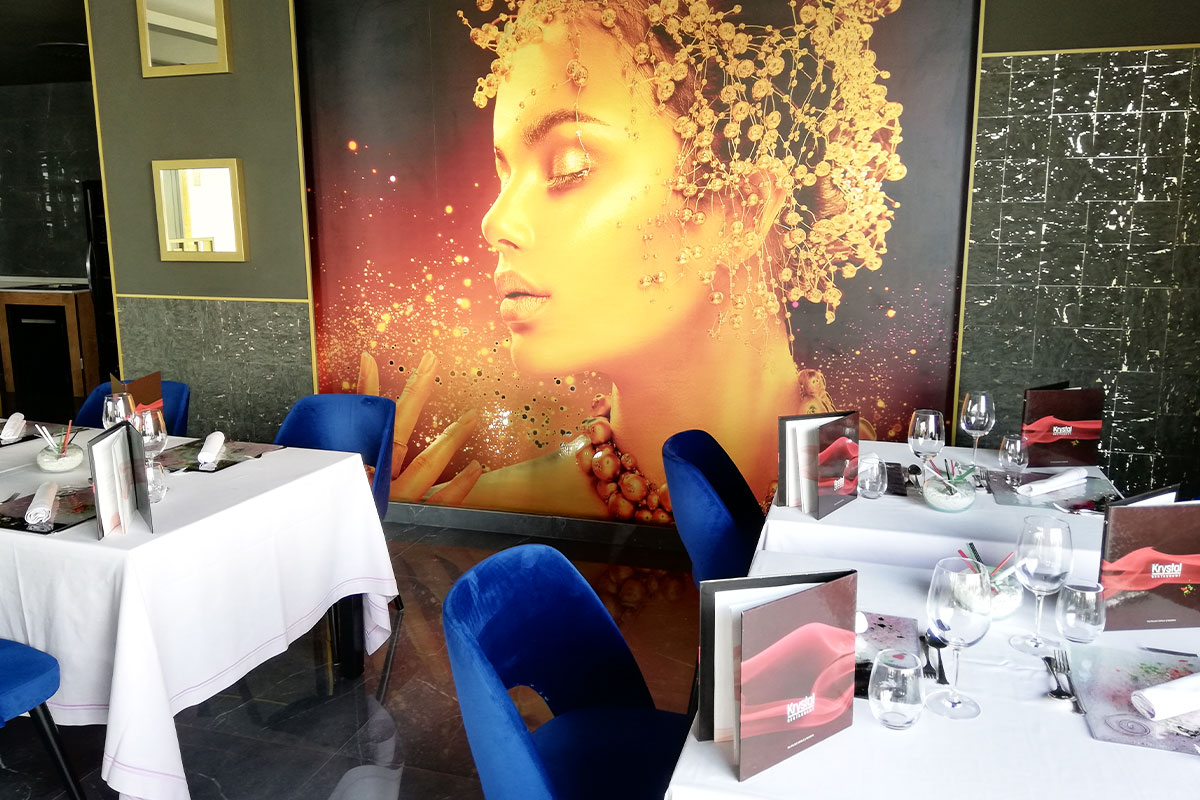 fusion restaurant Krystal v hotelu Riu Palace Santa Maria