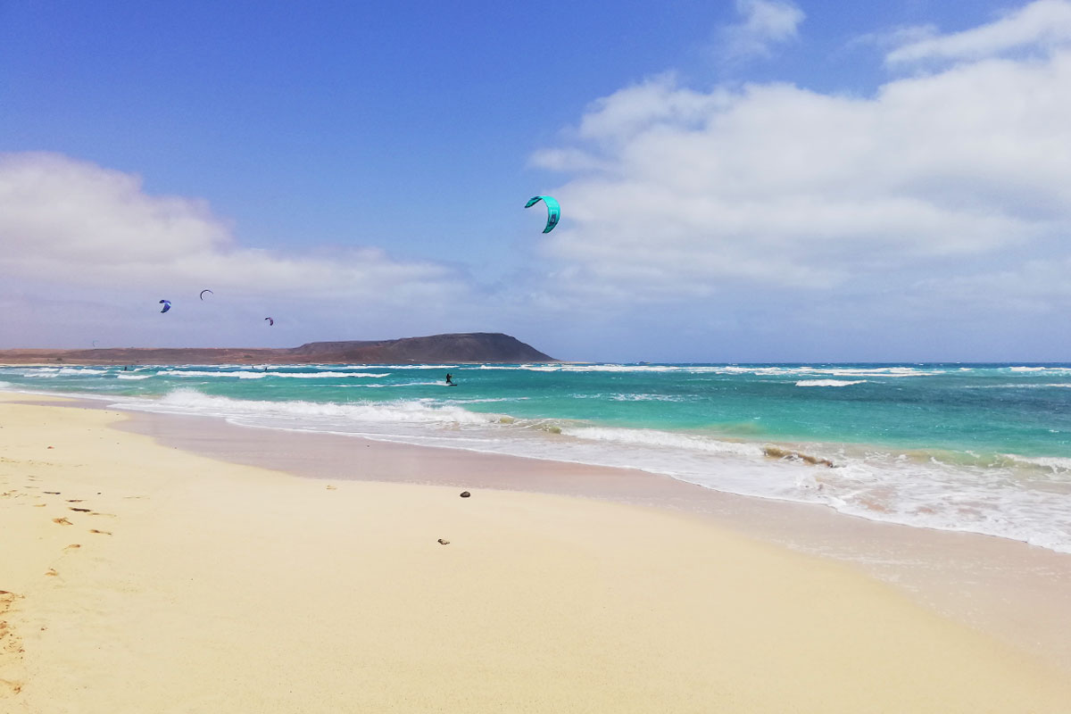 pláž Kite Beach na ostrově Sal