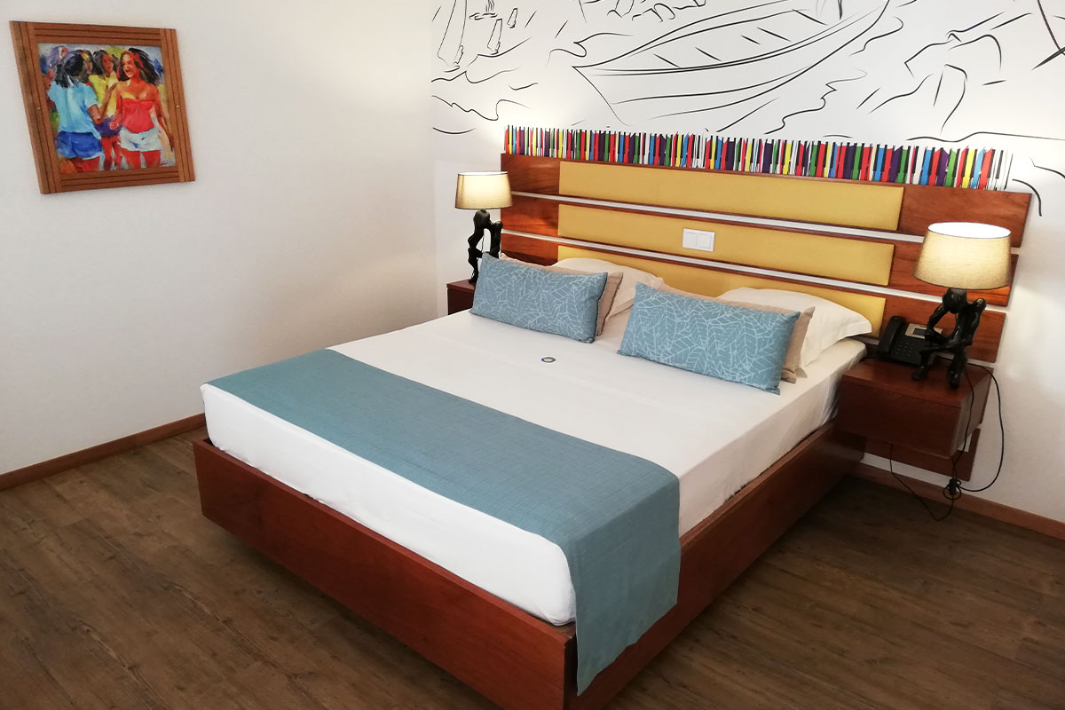 pokoj v hotelu Odjo d’Agua ve městě Santa Maria