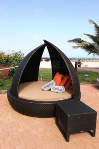 relaxační ostrůvek v hotelu Melia Llana Beach Resort & Spa