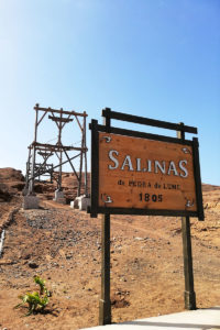 solný důl Pedra de Lume v chráněné oblasti Salinas