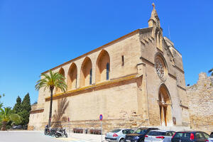 katolický kostel svatého Jakuba neboli Església de Sant Jaume d’Alcúdia