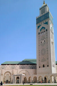 Mešita Hasana II. ve městě Casablanca