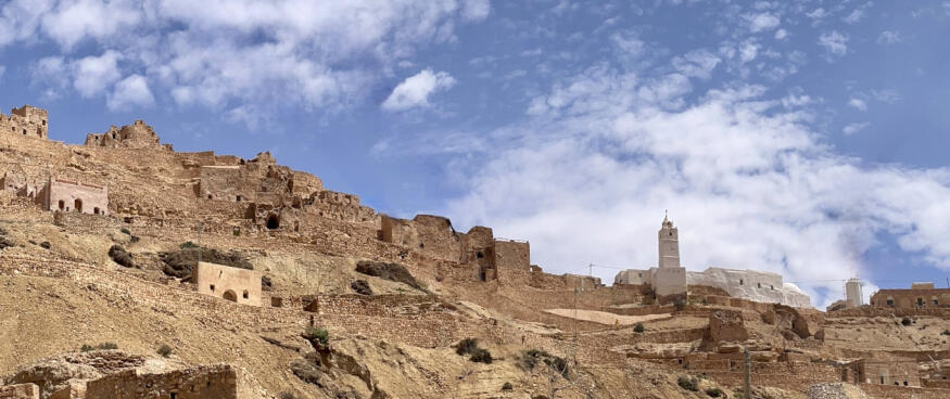 Horská vesnička Chenini