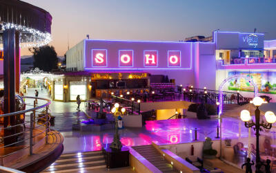 Fascinující SOHO Square v egyptském letovisku Sharm El Sheikh