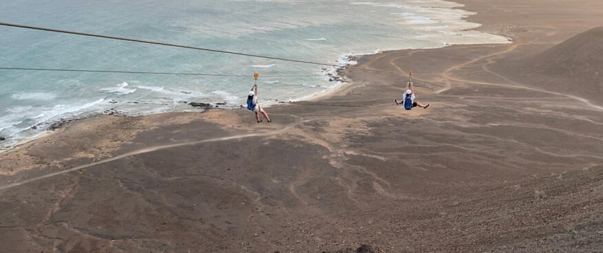 Zipline Cabo Verde aneb adrenalin na ostrově Sal