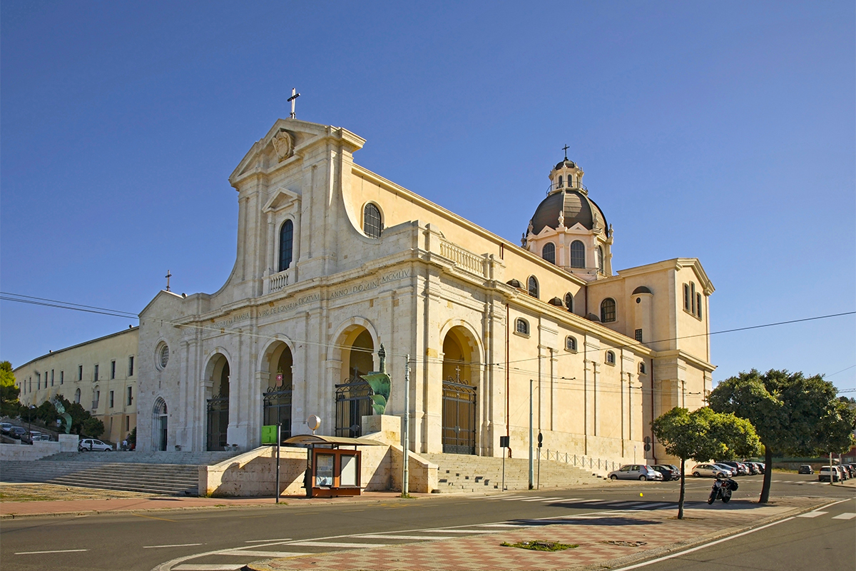 svatyně Panny Marie Bonarské v Cagliari