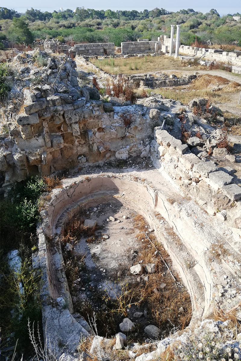 Salamis neboli Salamina na ostrově Kypr