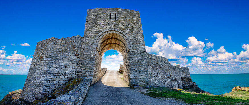 hrad knížete Dobrotici na mysu Kaliakra