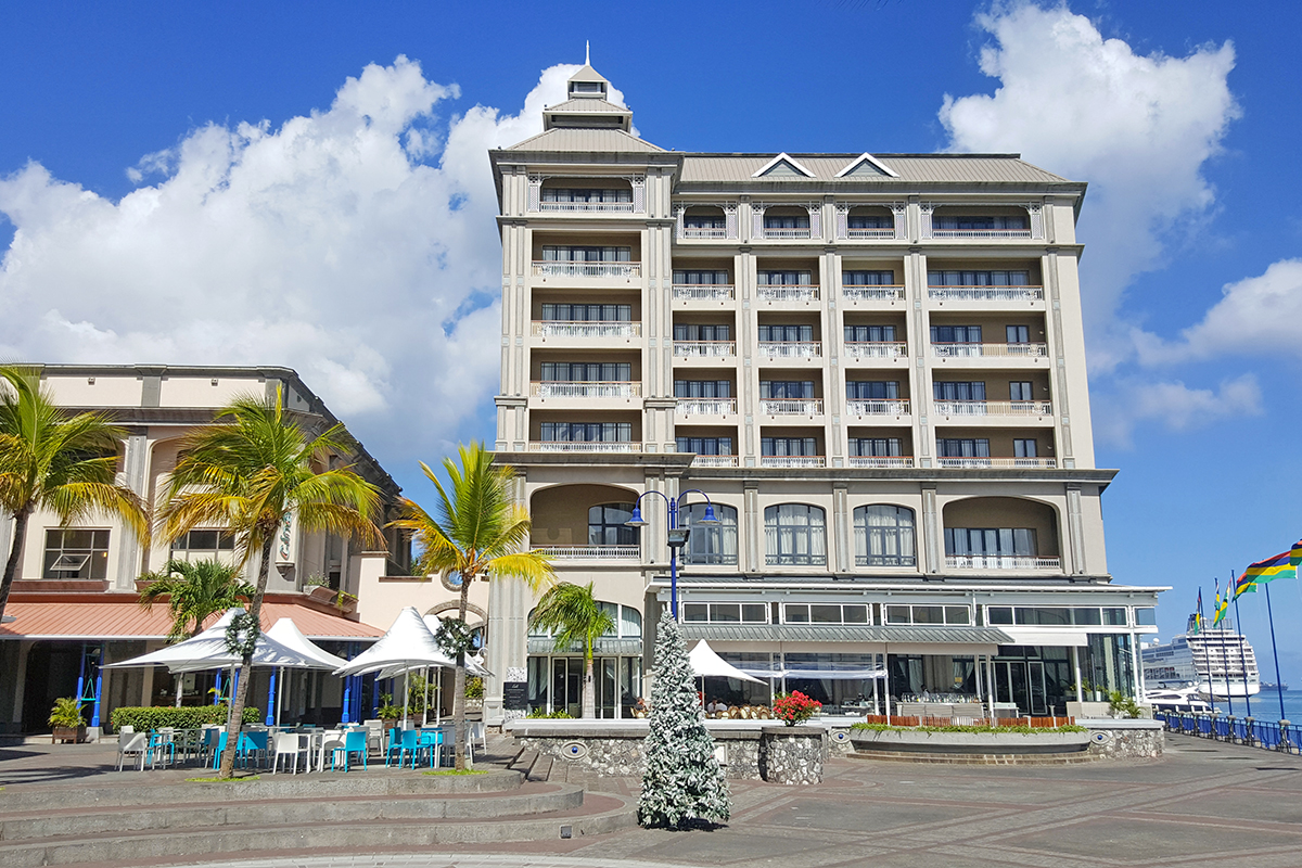 Le Caudan Waterfront ve městě Port Louis