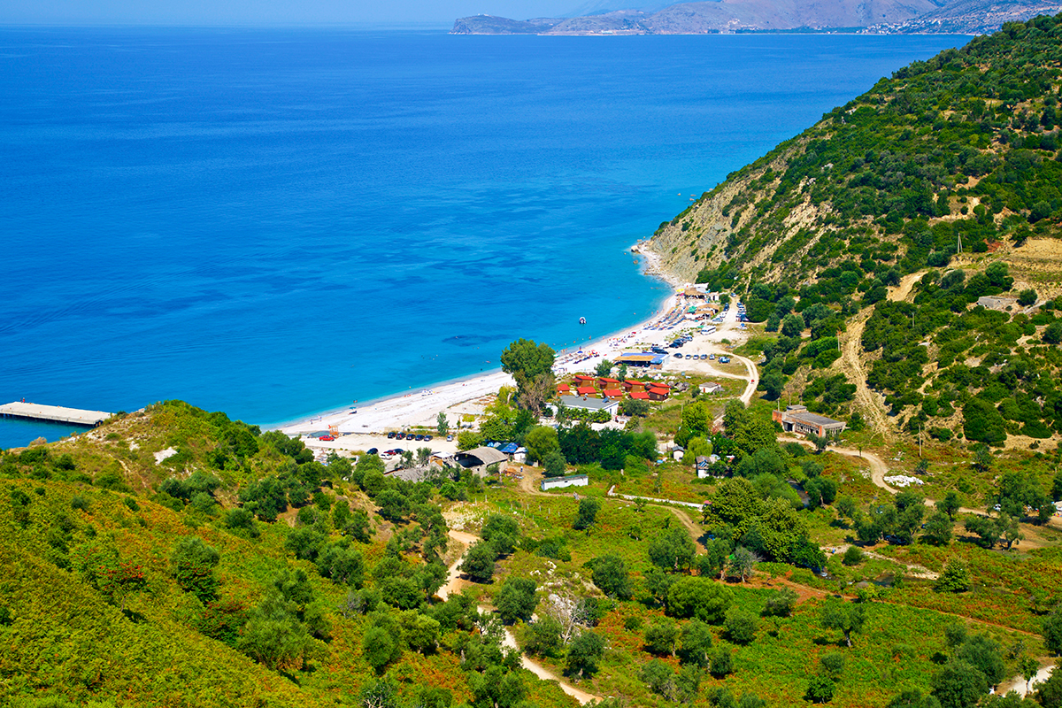 Bunec Beach neboli Plazhi i Bunecit či Buneci Beach