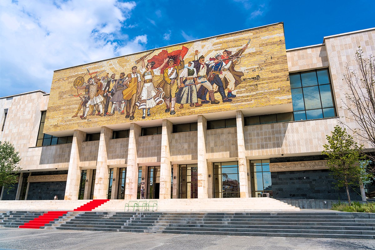 Národní historické muzeum ve městě Tirana