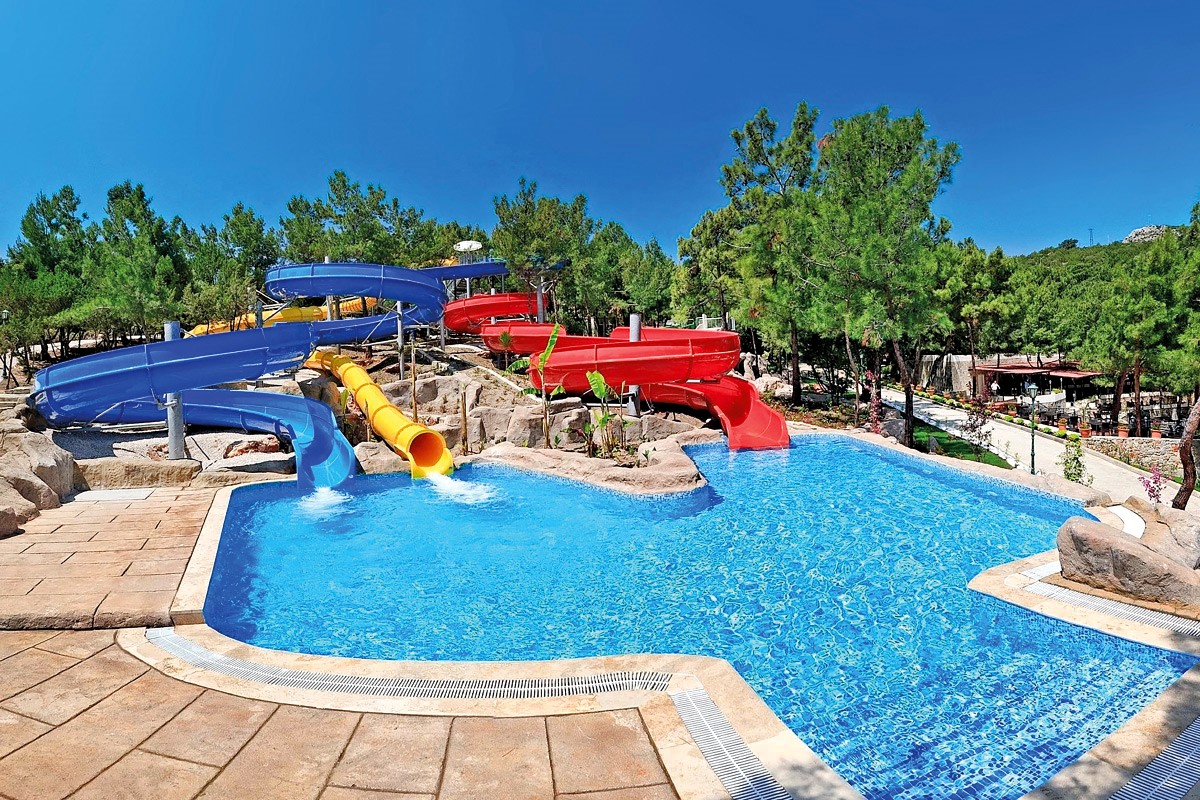 Bodrum Park Resort je hotel s aquaparkem