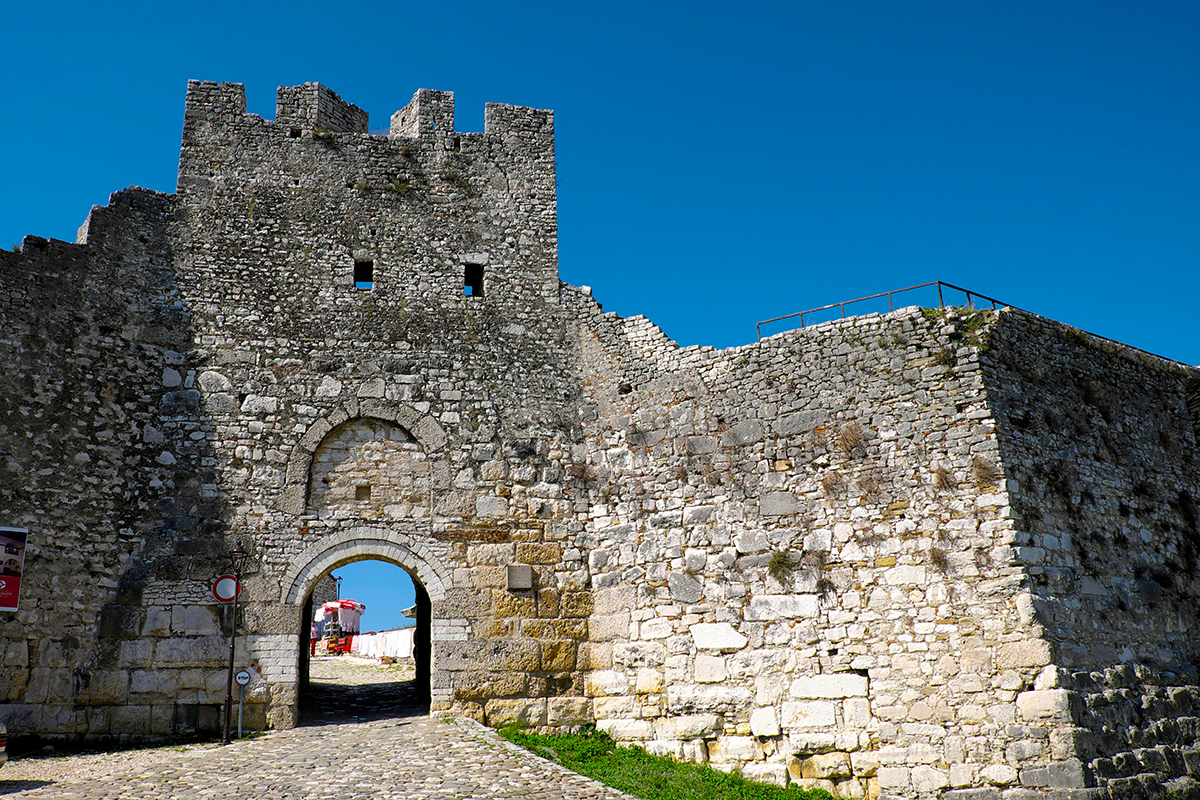 Kalaja e Beratit neboli hrad Berat