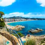 Lloret de Mar na pobřeží Costa Brava