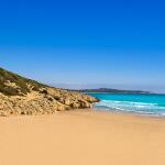 Platja dels Capellans na pobřeží Costa Dorada