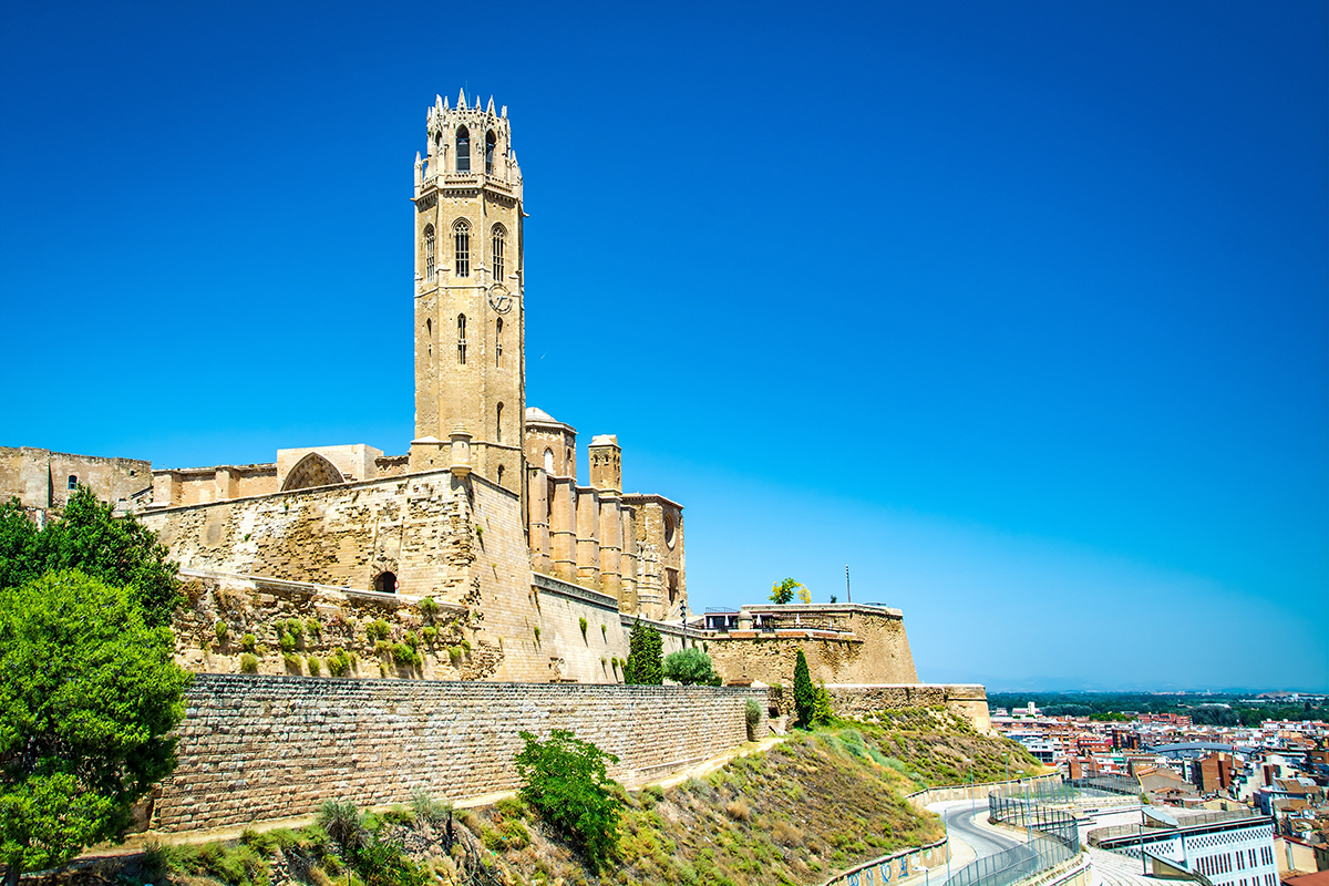 katedrála ve městě Lleida