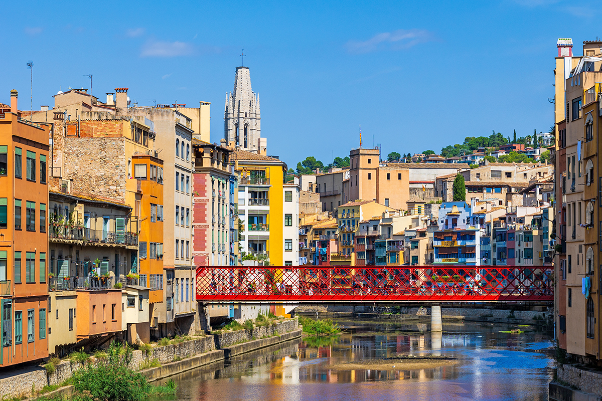 Pont de les Peixateries Velles neboli Eiffel Bridge