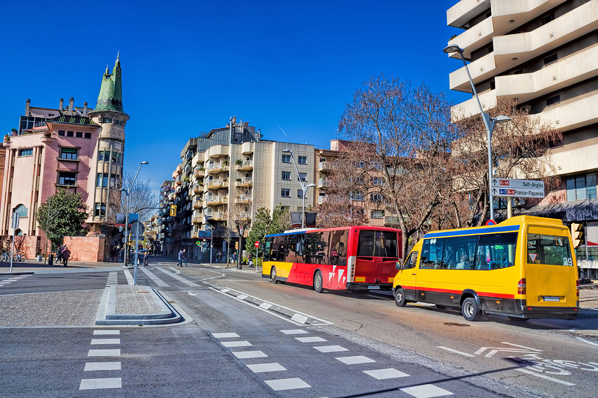 katalánské město Girona