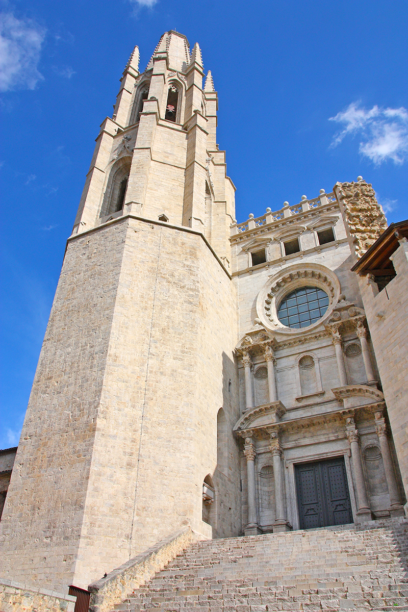 kostel svatého Felixe ve městě Girona