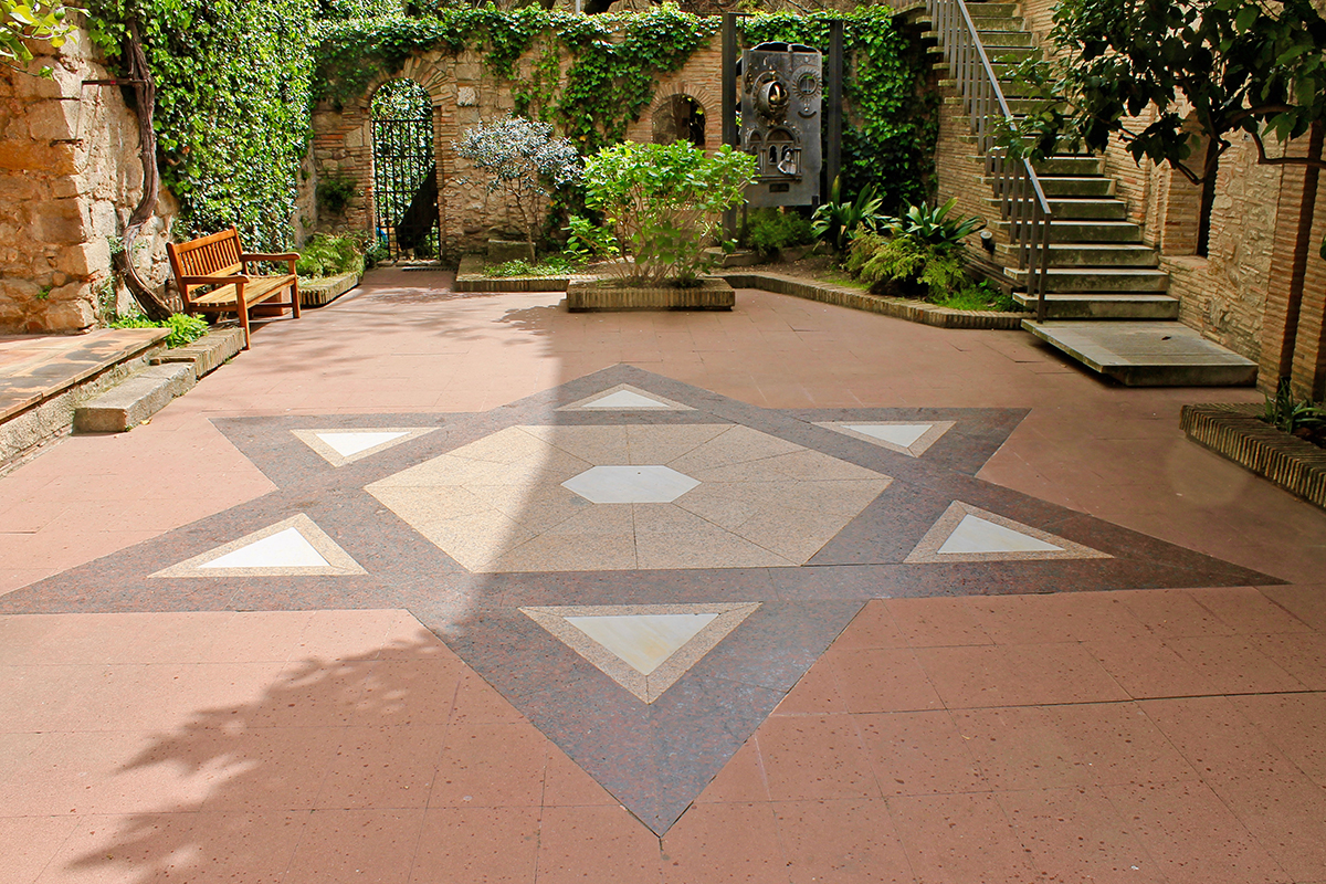 židovská čtvrť El Call ve městě Girona