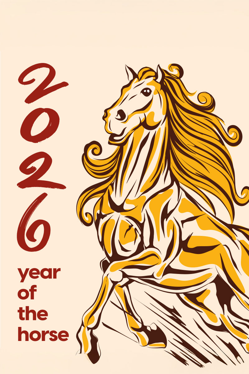 Čínský horoskop na rok 2026 aneb Rok ohnivého Koně 2026