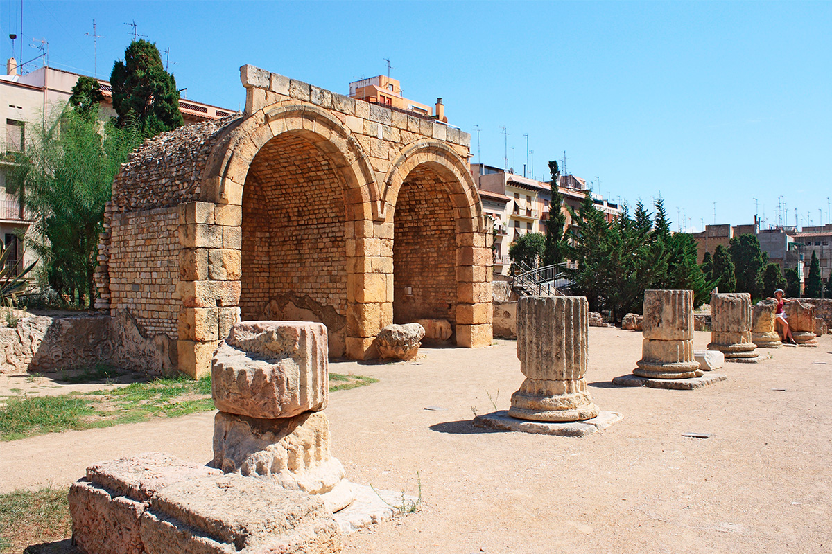 koloniální fórum ve městě Tarragona