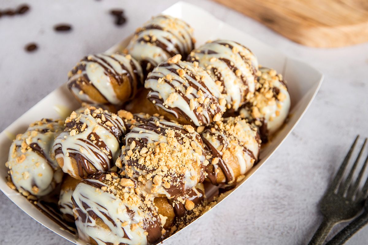 moderní loukoumades